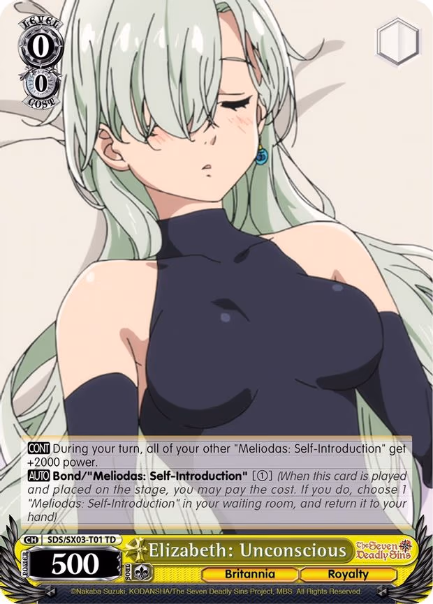 Elizabeth: Unconscious