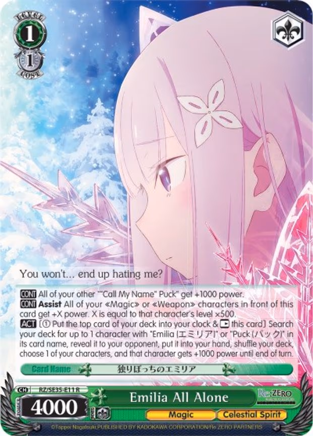 Emilia All Alone