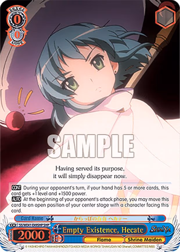 Empty Existence, Hecate - Shana Parallel (SS/WE41-E49SHP SHP)