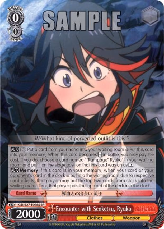 Encounter with Senketsu, Ryuko