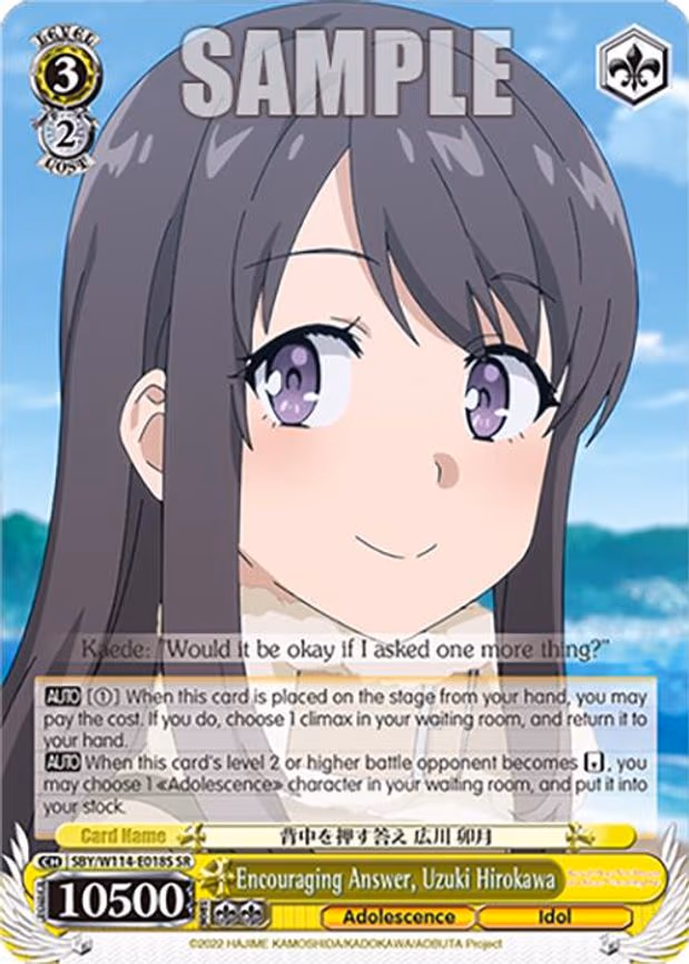 Encouraging Answer, Uzuki Hirokawa