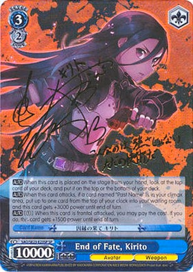 End of Fate, Kirito