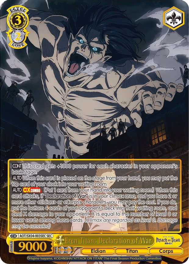 Eren Titan: Declaration of War