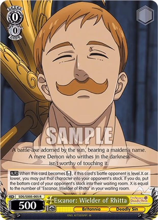 Escanor: Wielder of Rhitta