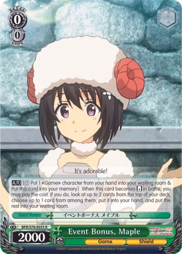 Event Bonus, Maple