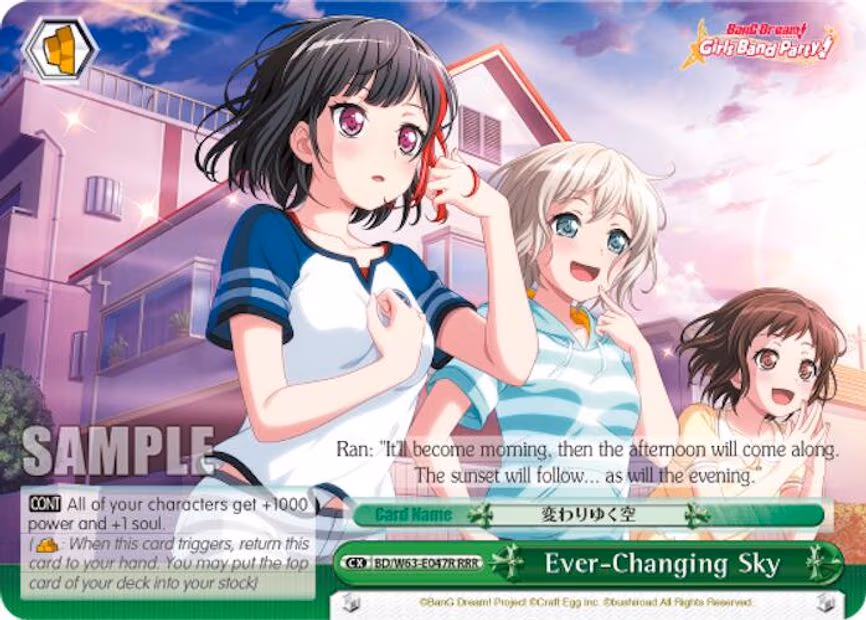 Ever-Changing Sky