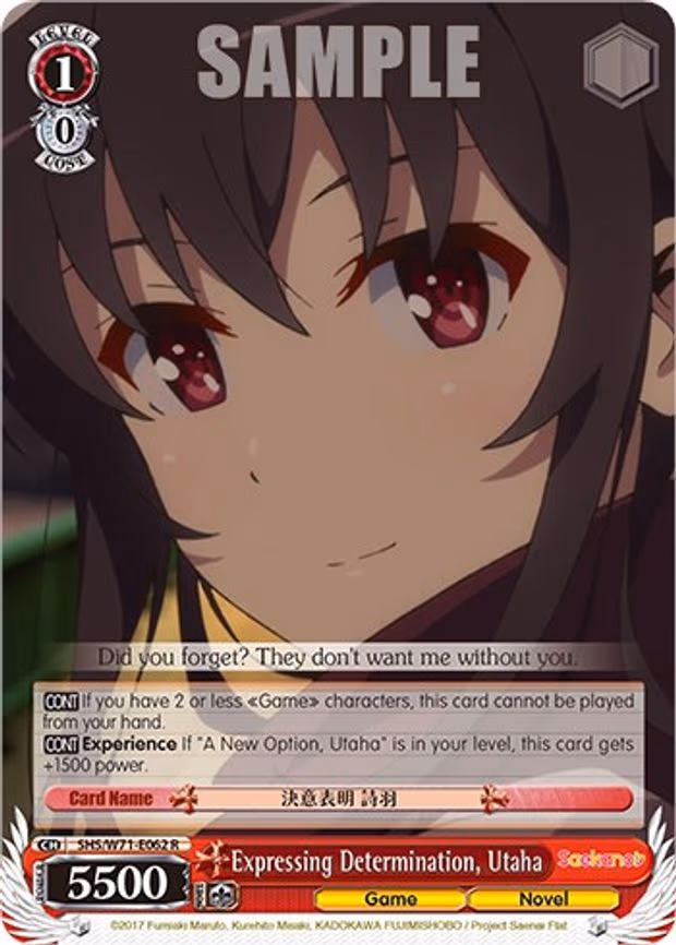 Expressing Determination, Utaha