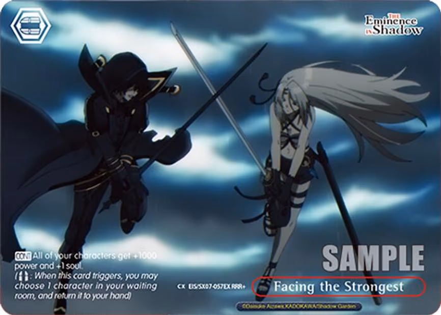Facing the Strongest (RRR+) - Triple Rare Plus (EIS/SX07-057EX)