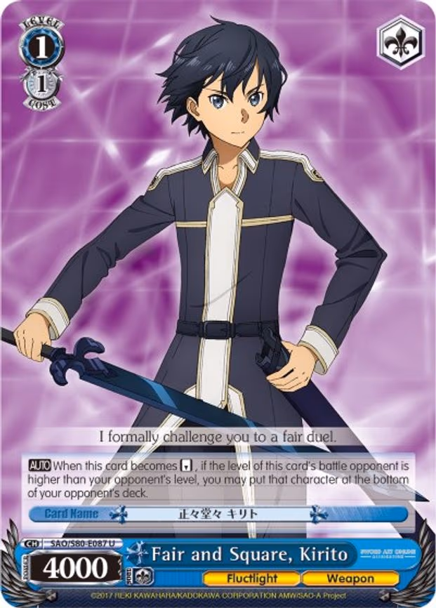Fair and Square, Kirito
