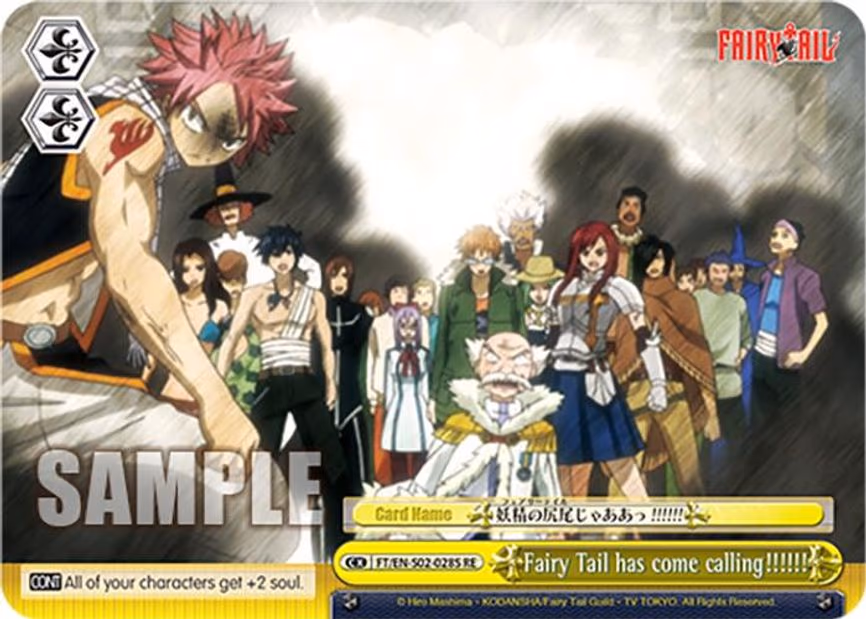 Fairy Tail has come calling!!!!!!