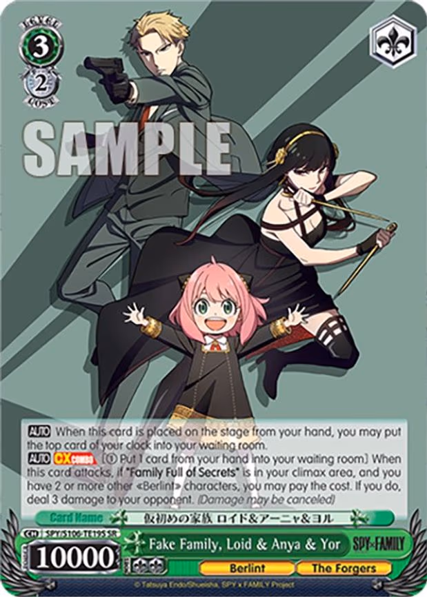 Fake Family, Loid & Anya & Yor