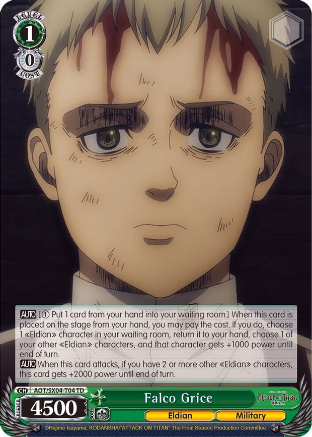Falco Grice - Trial Deck (AOT/SX04-T04 TD)