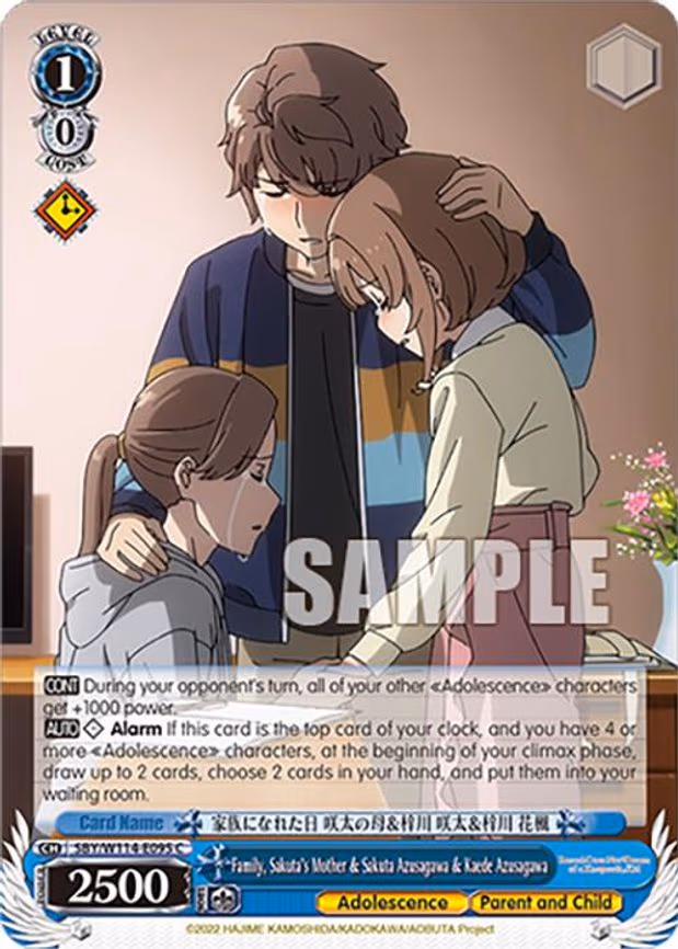 Family, Sakuta's Mother & Sakuta Azusagawa & Kaede Azusagawa