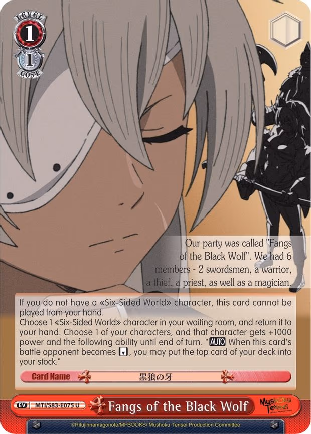 Fangs of the Black Wolf