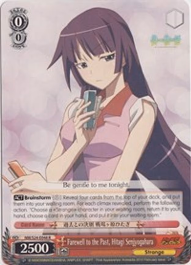 Farewell to the Past, Hitagi Senjyogahara