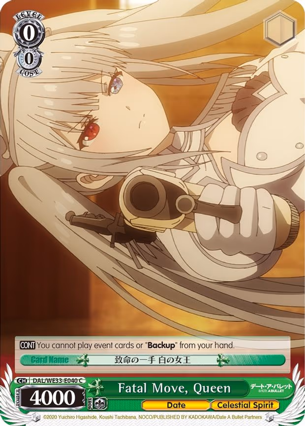 Fatal Move, Queen