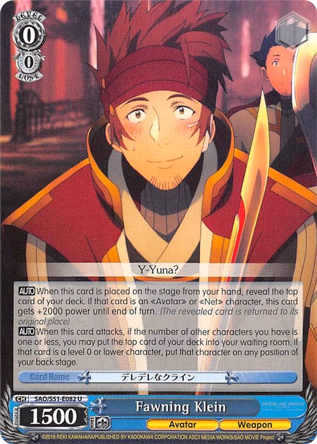 Fawning Klein