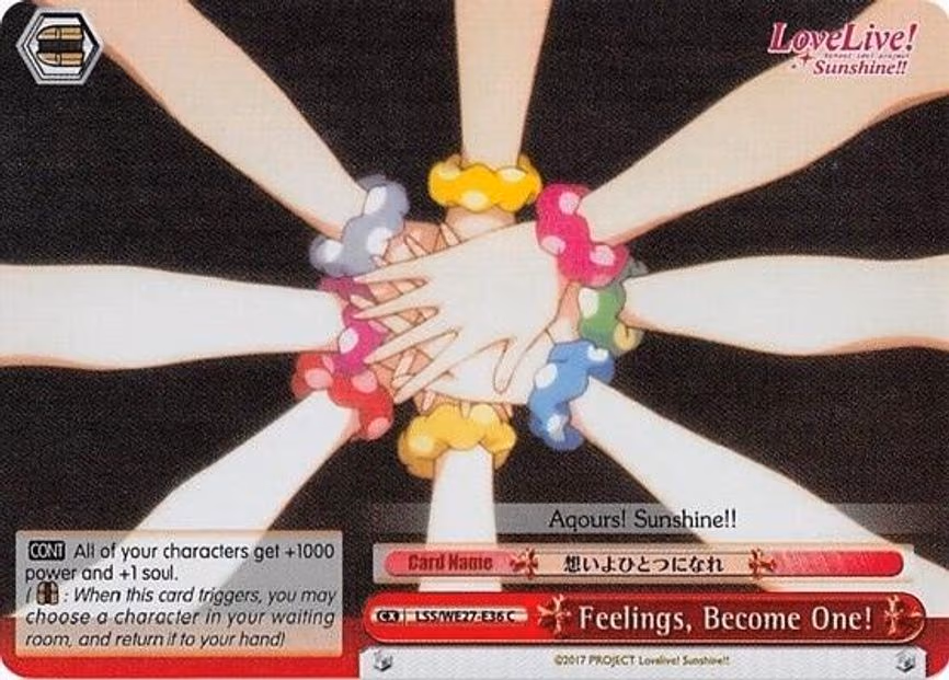 Feelings, Become One!