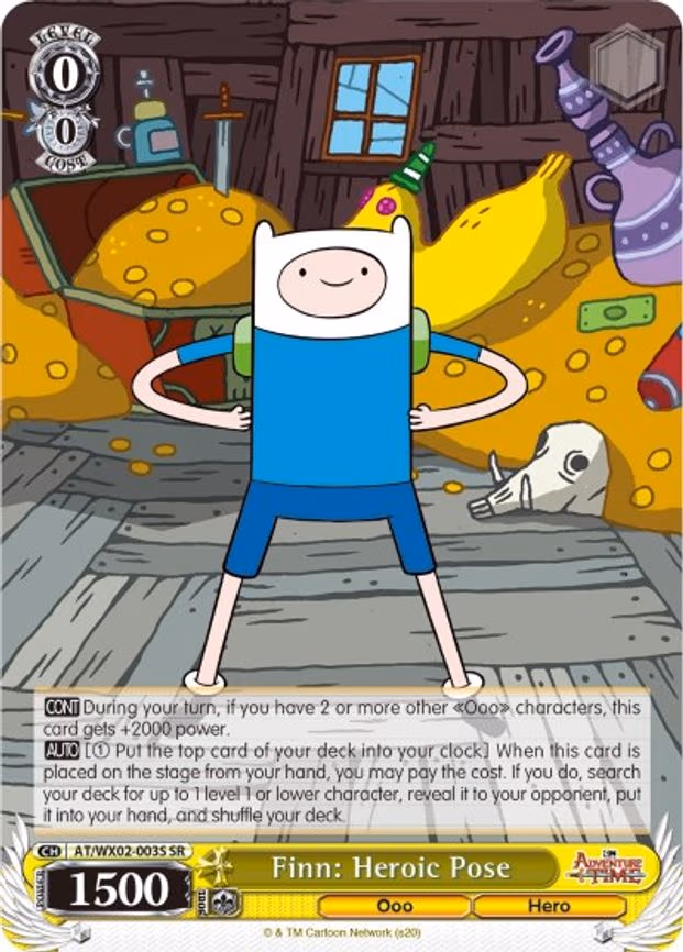 Finn: Heroic Pose