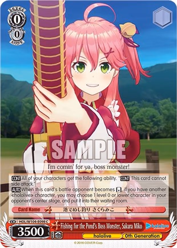 Fishing for the Pond's Boss Monster, Sakura Miko