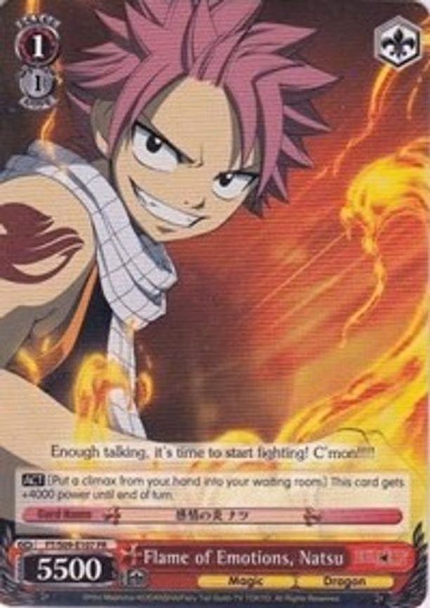 Flame of Emotions, Natsu