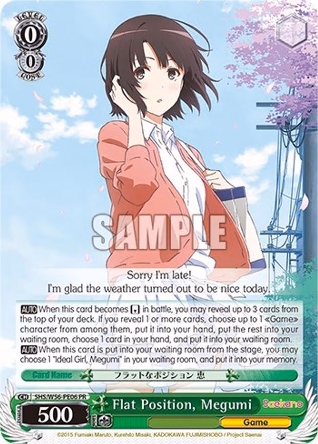 Flat Position, Megumi