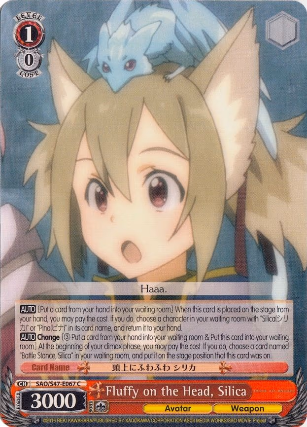 Fluffy on the Head, Silica