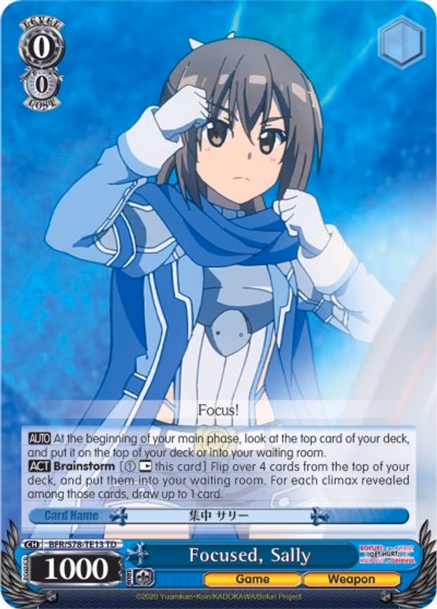 Focused, Sally - Trial Deck (BFR/S78-TE13 TD)