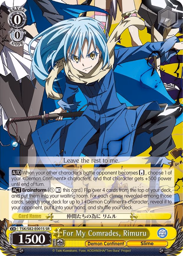 For My Comrades, Rimuru