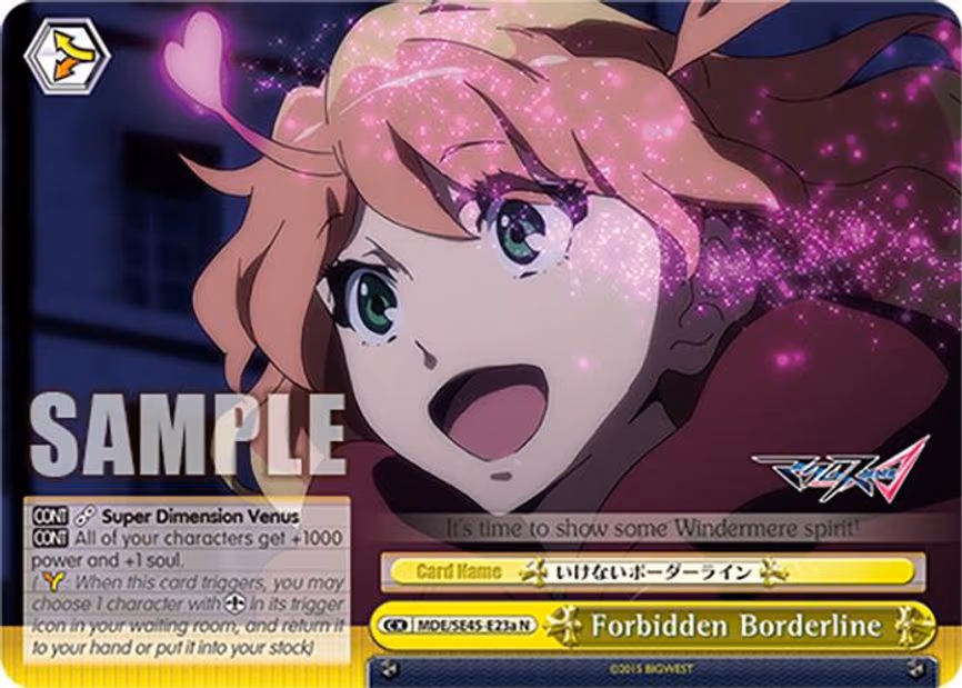 Forbidden Borderline
