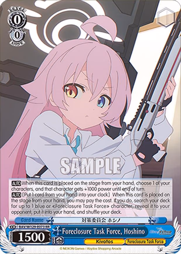Foreclosure Task Force, Hoshino - Double Rare (BAV/W129-E073)