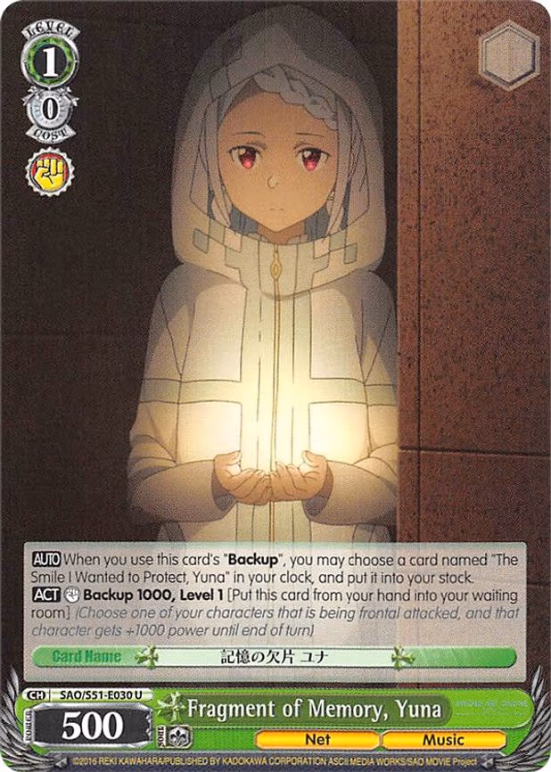Fragment of Memory, Yuna