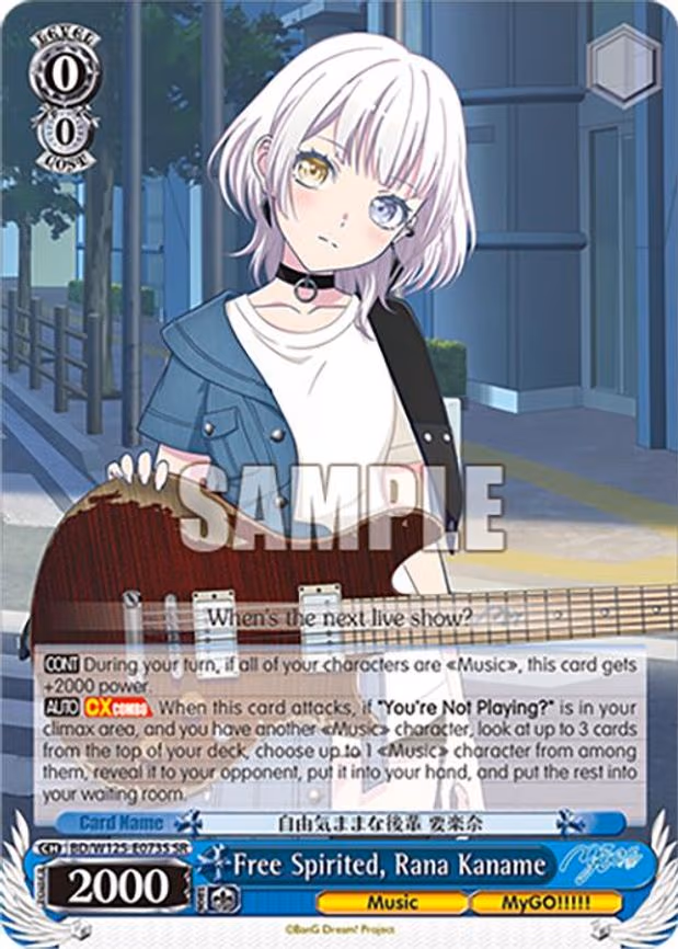 Free Spirited, Rana Kaname