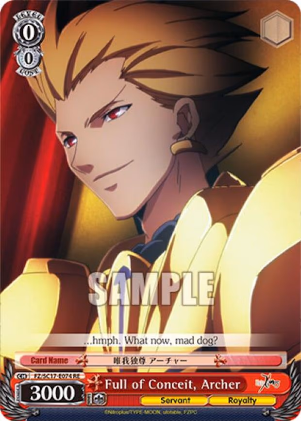Full of Conceit, Archer
