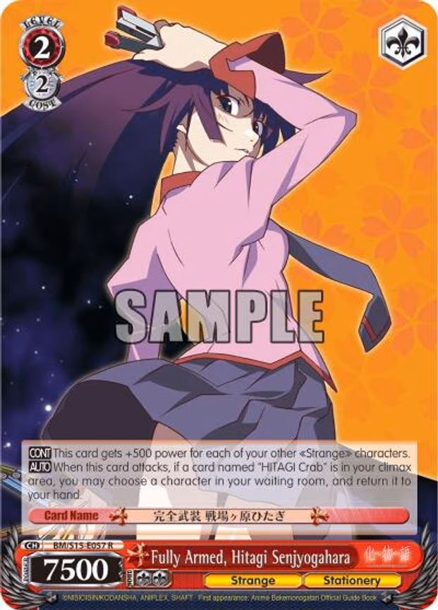 Fully Armed, Hitagi Senjyogahara