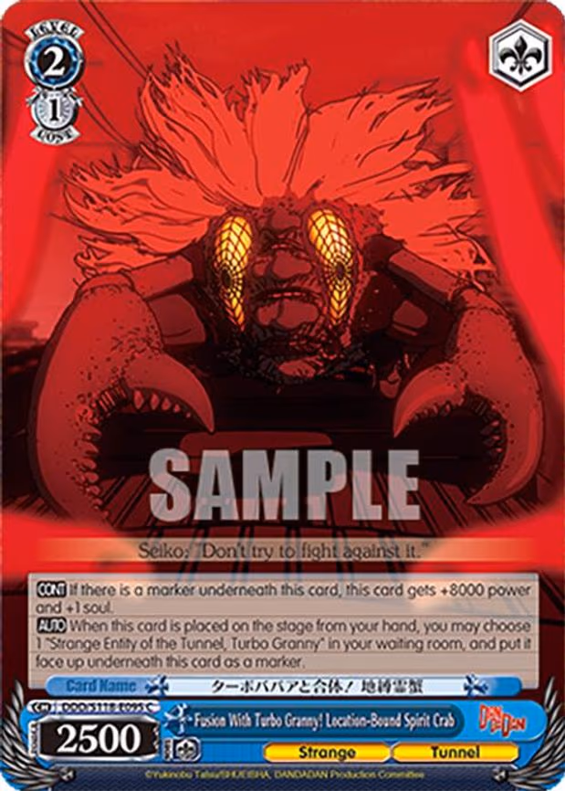 Fusion With Turbo Granny! Location-Bound Spirit Crab
