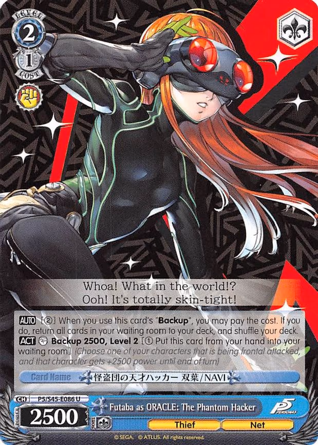 Futaba as ORACLE: The Phantom Hacker