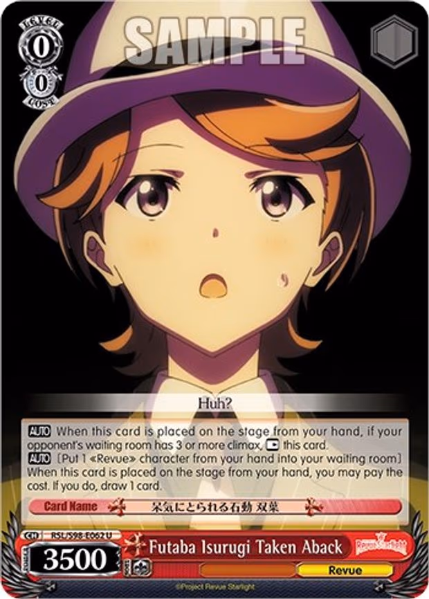 Futaba Isurugi Taken Aback