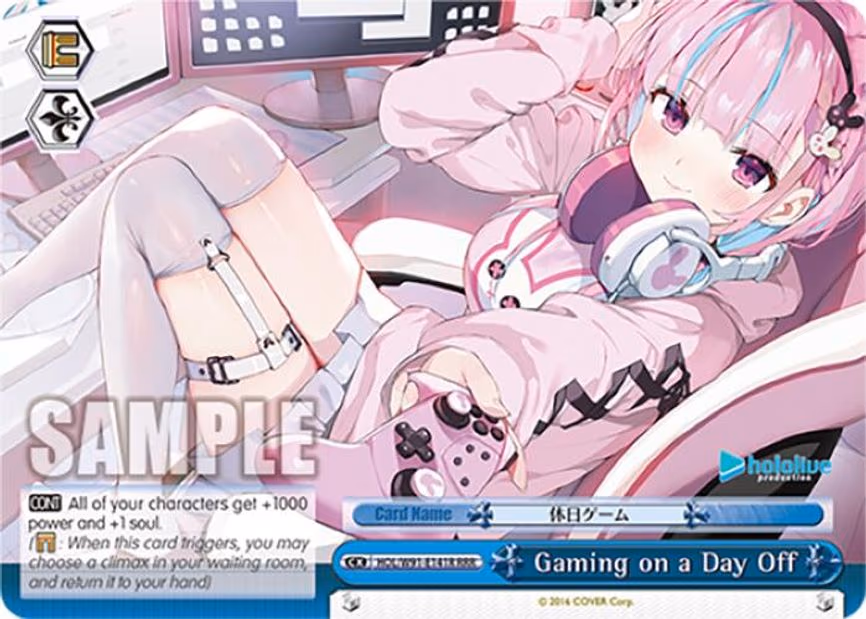 Gaming on a Day Off
