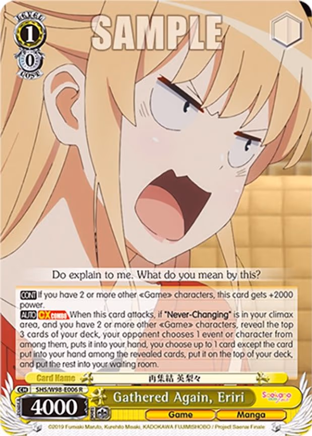 Gathered Again, Eriri