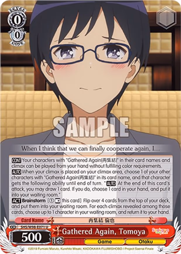 Gathered Again, Tomoya