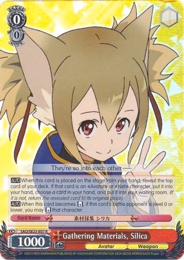 Gathering Materials, Silica