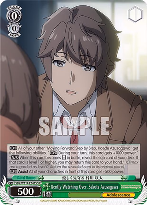 Gently Watching Over, Sakuta Azusagawa