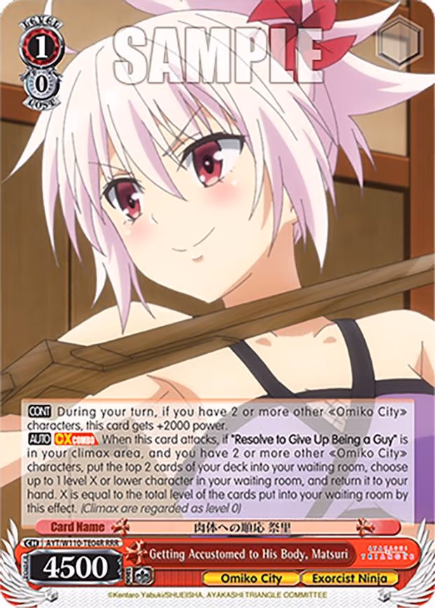 Getting Accustomed to His Body, Matsuri
