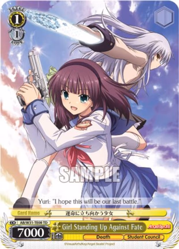 Girl Standing Up Against Fate