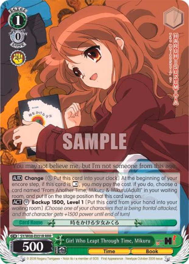 Girl Who Leapt Through Time, Mikuru