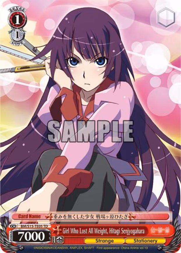 Girl Who Lost All Weight, Hitagi Senjyogahara