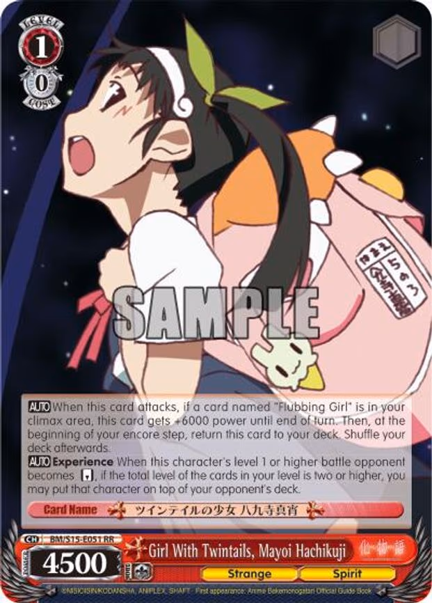 Girl With Twintails, Mayoi Hachikuji