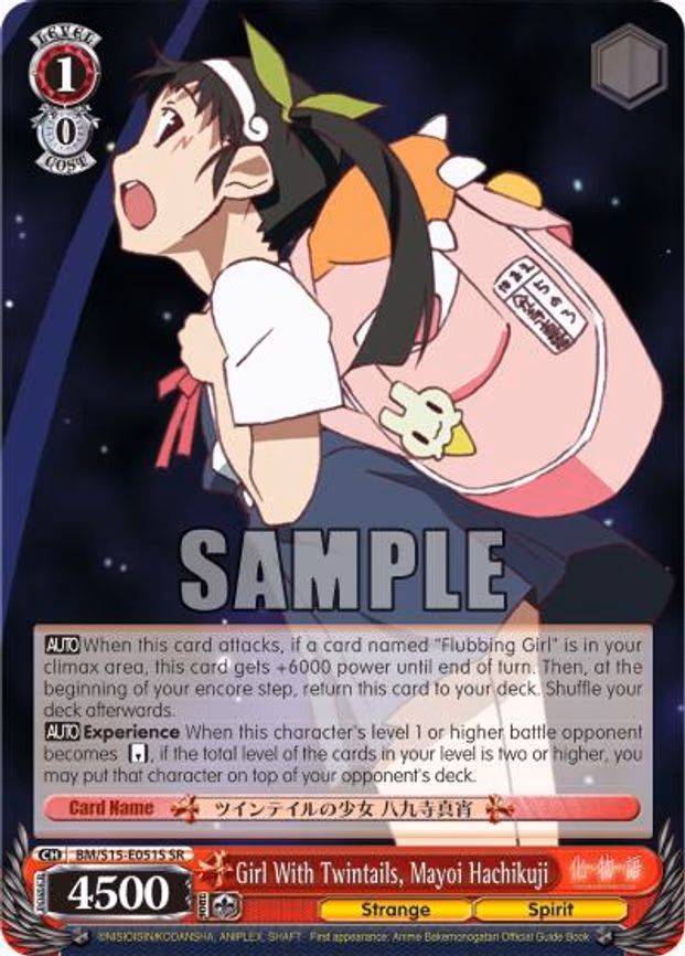 Girl With Twintails, Mayoi Hachikuji
