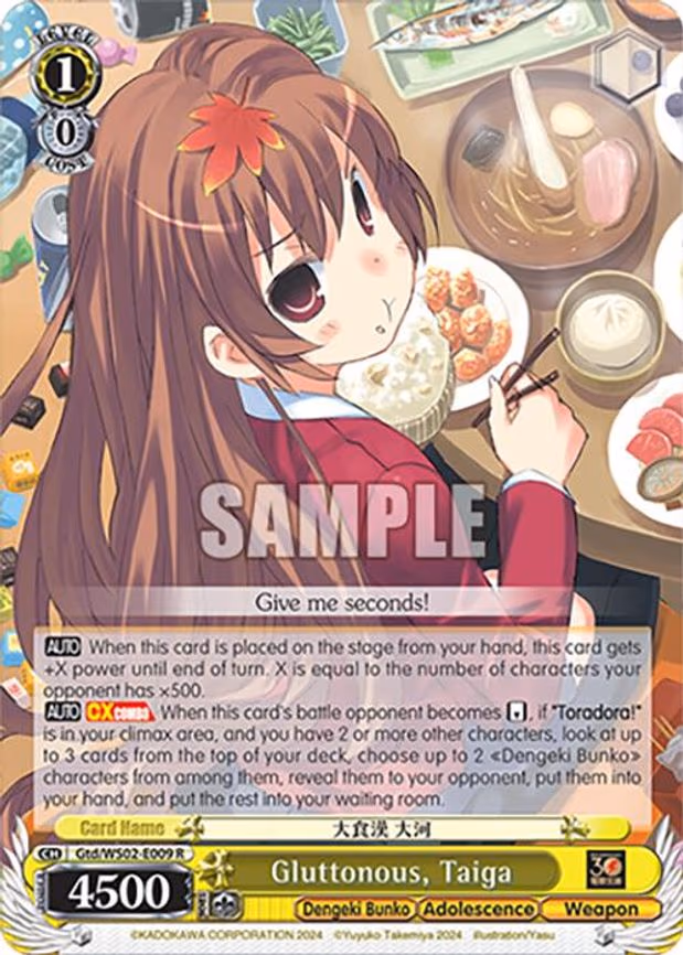 Gluttonous, Taiga